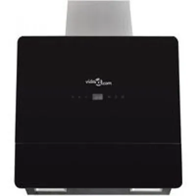 VidaXL Campana Decorativa 60cm D Cristal Negro