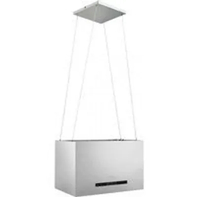 VidaXL Campana Decorativa de Isla 55cm D Acero Inoxidable