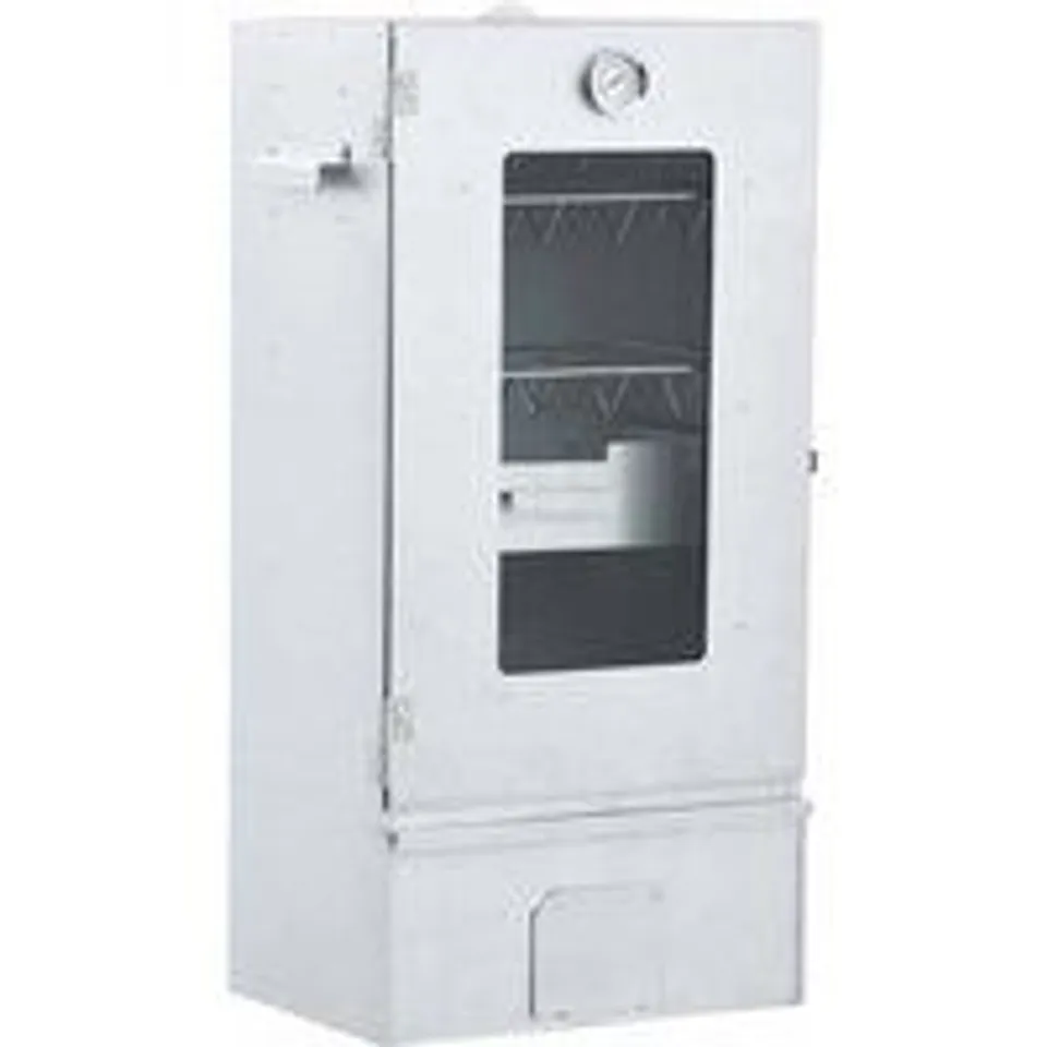 Vidaxl Horno Ahumador Barbacoa Virutas De Madera Inox