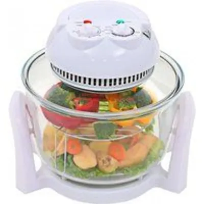 VidaXL Horno de Convección Halógeno 10L 800W Cristal