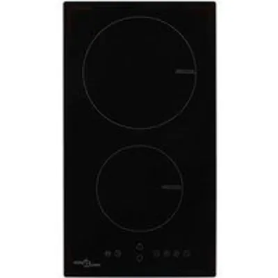VidaXL Placa de Inducción 2 Zonas 30cm Negra