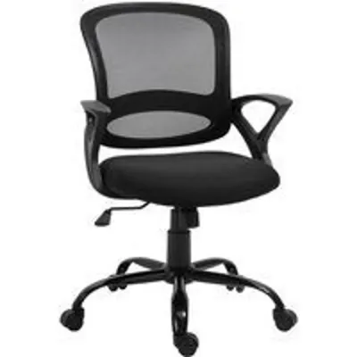 Vinsetto Silla de Oficina Malla Negro