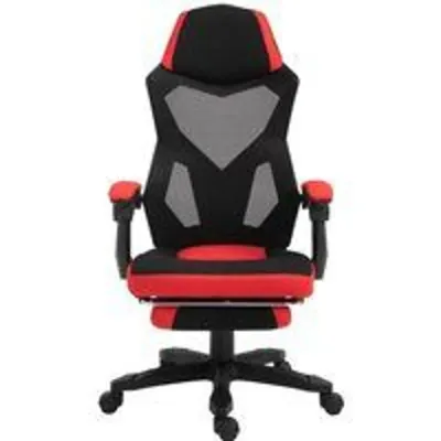 Vinsetto Silla Gaming Ergonómica Reclinable Roja/Negra