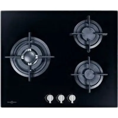 Vitrokitchen Cg605nb Encimera Cristal Gas 3fgos. A Gas Butano 60cm.