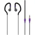Vivanco Sporty Auriculares Deportivos Violetas