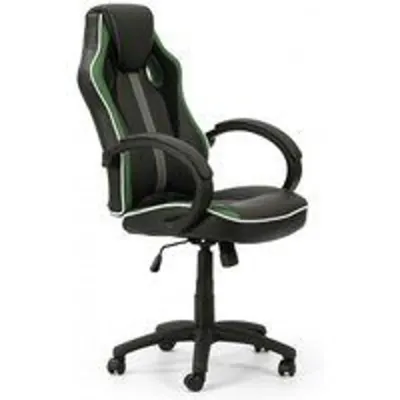 VS Venta-Stock Formula Silla de Oficina Reclinable Negro/Verde