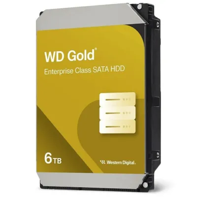 WD Gold 6TB 3.5" SATA III 256MB Cache