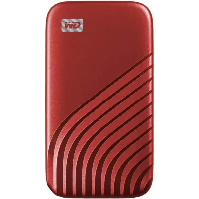 WD My Passport SSD 500GB USB-C Rojo