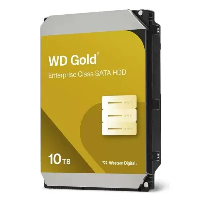 Western Digital Gold 10TB 3.5in HDD 7200rpm 512MB SATA III
