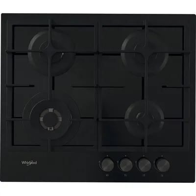 Whirlpool AKT 6465/NB1 Negro Integrado 60 cm Encimera de gas 4 zona(s)