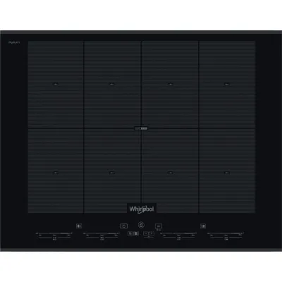 Whirlpool SMO 658C/BT/IXL Negro Integrado 70 cm Con placa de inducción 8 zona(s)