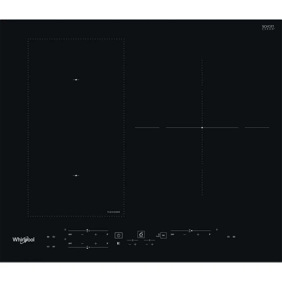 Whirlpool WL B2760 BF hobs Negro Integrado 60 cm Con placa de inducción 3 zona(s)