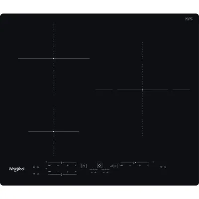 Whirlpool WS B4760 NE Negro Integrado 59 cm Con placa de inducción 3 zona(s)