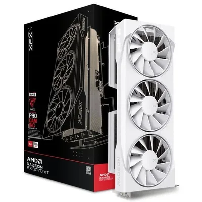 XFX AMD Radeon RX 9070 XT Triple Fan 16GB GDDR6 FSR 4 Blanca