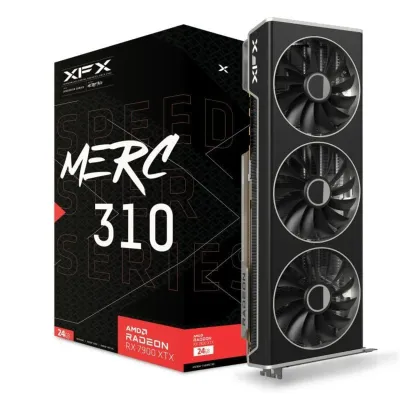 XFX Speedster MERC310 AMD Radeon RX 7900XTX 24GB GDDR6 Black