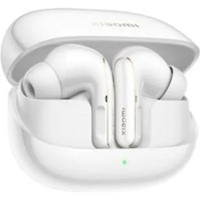 Xiaomi Buds 5 Pro Auriculares Bluetooth con Cancelación Activa de Ruido Blanco Cerámico