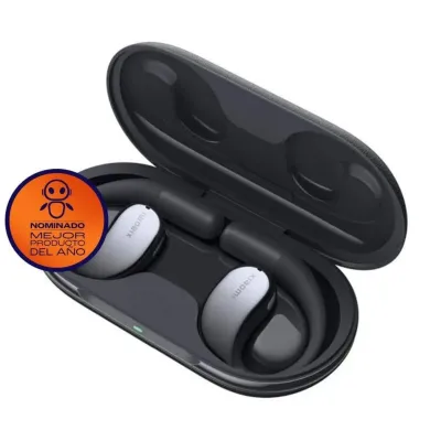Xiaomi OpenWear Auriculares Inalámbricos Bluetooth Cancelación de Ruido Gris Cósmico