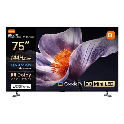 Xiaomi QD-Mini LED S Pro 75" 4K UHD Smart TV Google TV HDR10 Dolby Vision