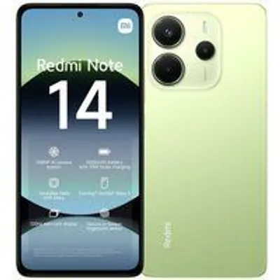 Xiaomi Redmi Note 14 4G 6/128GB Verde Lima Libre