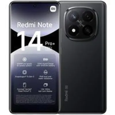 Xiaomi Redmi Note 14 Pro Plus 5G 8/256GB Negro Medianoche Libre