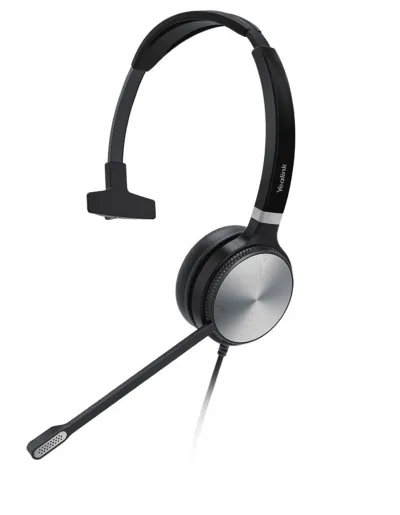 Yealink UH36 Mono Auriculares Alámbrico Diadema Oficina/Centro de llamadas USB tipo A Negro, Plata