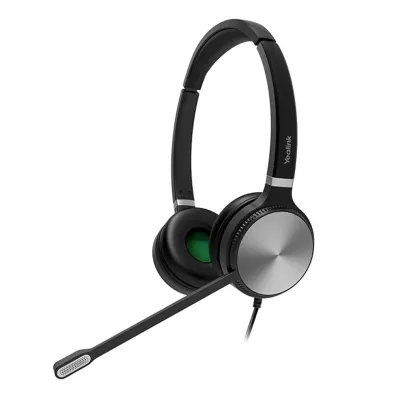Yealink YHS36 Auriculares Alámbrico Oficina Negro/Plata