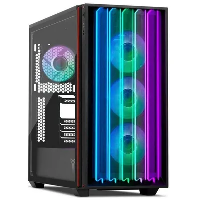 Yeyian Mirage S Tower Cristal Templado ARGB USB-C 3.2 Negra