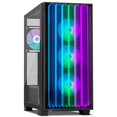 Yeyian Mirage X Torre Completa ARGB Cristal Templado USB-C Negra