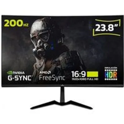 Yeyian Sigurd Series 2503 23.8" LED FullHD 200Hz FreeSync/G-Sync Curvo