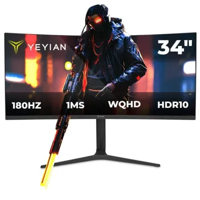 Yeyian YMC-FV234-M1 34" WQHD 180Hz HDR10 FreeSync G-Sync
