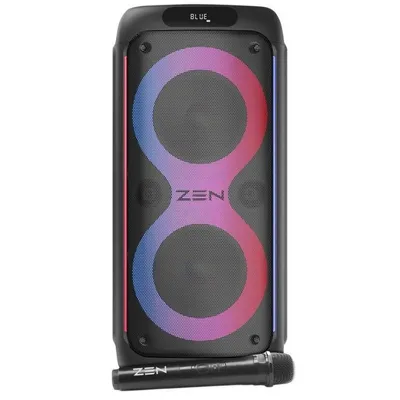 Zen Rings Altavoz Bluetooth USB LED RGB 600W PMPO con Micrófono