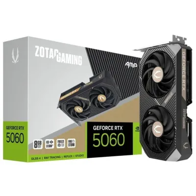ZOTAC GAMING GeForce RTX 5060 AMP 8GB GDDR7 DLSS4 Reflex 2
