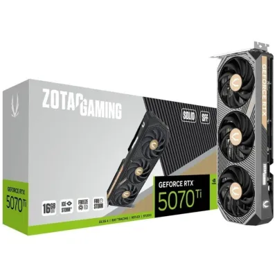 ZOTAC GAMING GeForce RTX 5070 Ti SOLID SFF 16GB GDDR7