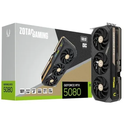 ZOTAC GAMING GeForce RTX 5080 SOLID OC 16GB GDDR7