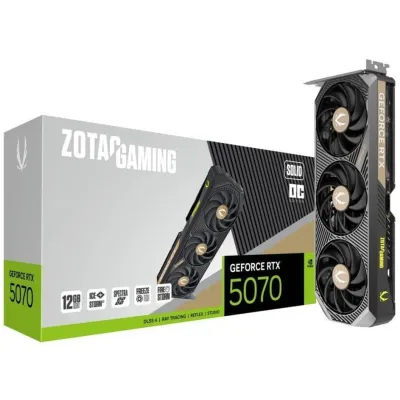 ZOTAC GeForce RTX 5070 SOLID OC 12GB GDDR6
