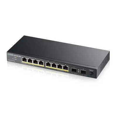 Zyxel GS1100-10HP v2 No administrado Gigabit Ethernet PoE Negro