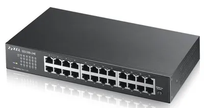 Zyxel GS1100-24E Switch Ethernet Negro