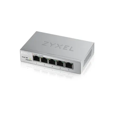 Zyxel GS1200-5 Switch Gestión Ethernet Gigabit Plata